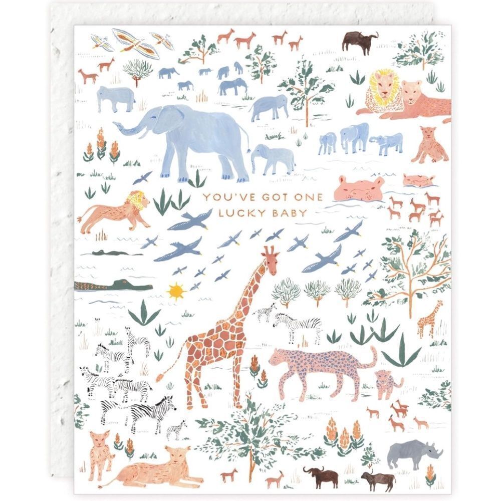 Legacy Publishing Group Seedlings Card Seed Paper Envelope NEW Baby Shower Lucky